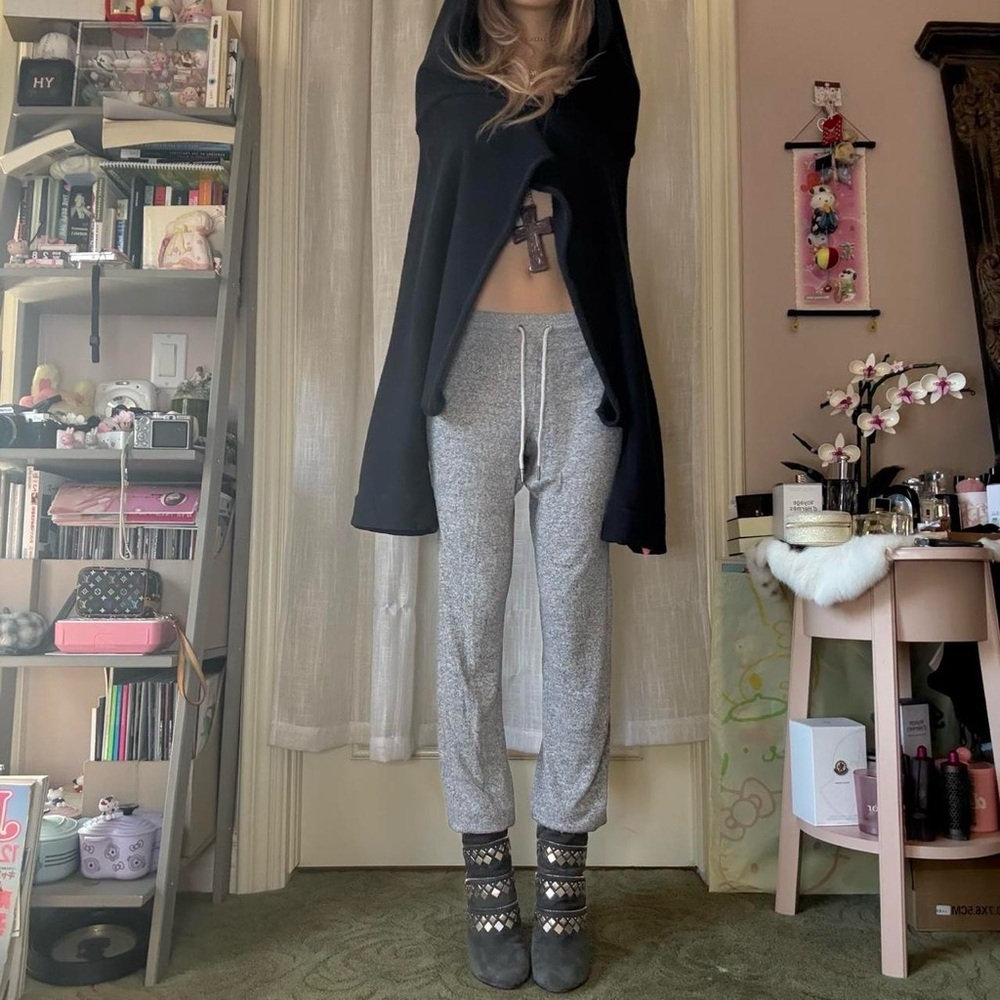 XS Urban Outfitters Out from Under Lightweight Heather Grey Sweatpants/Joggers